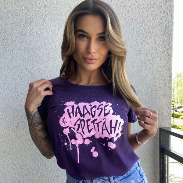 Haagse Spettâh ladies t-shirt - Image 3
