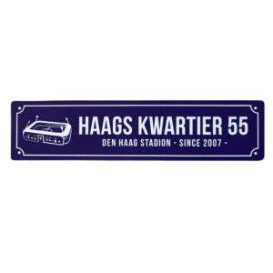 Den Haag-stadion straatbord